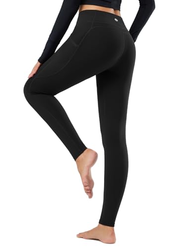 BALEAF Women's Thermal Fleece Leggings with Pockets